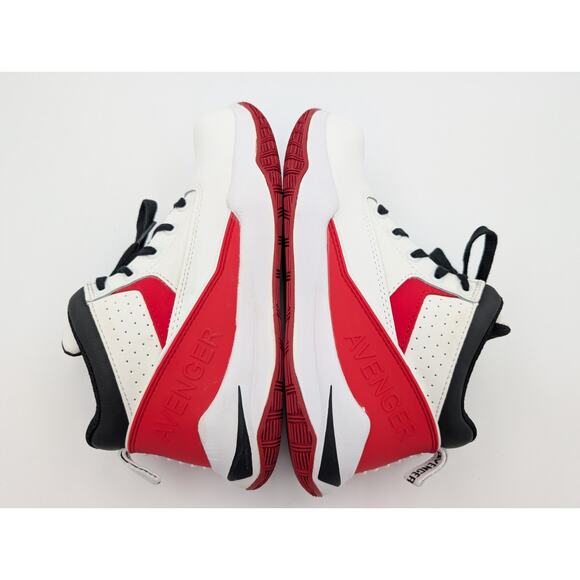 $120 Avenger Aero Trail Comp Toe Work Shoes Men's White/Red Size US8 EU41.5 - Picture 10 of 15